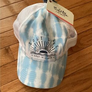 NWT SALT LIFE HAT - LIGHT BREATHABLE MESH & SNAPBACK CLOSURE - “SALT INSPIRED”